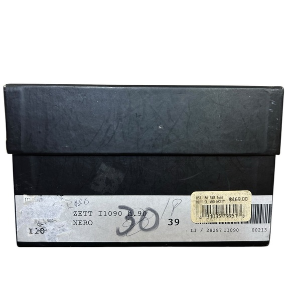 Giuseppe Zanotti, Size 39 (9 US), Black - Vintage Mule Pumps, Silver Rhinestone - Picture 14 of 15